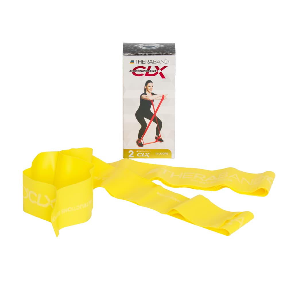 Theraband CLX Gelb, leicht 2m
